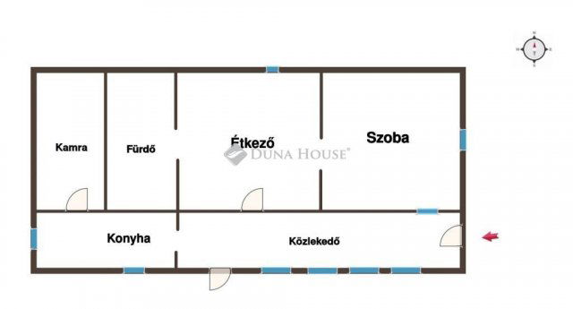 Eladó családi ház, Kiskunmajsán 15.5 M Ft, 1 szobás