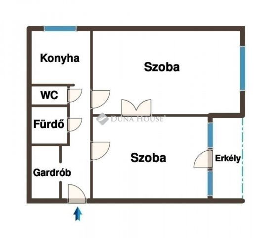 Eladó panellakás, Budapesten, IV. kerületben 58.9 M Ft, 2 szobás