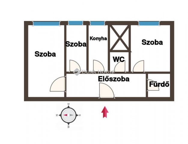 Eladó panellakás, Szentlőrincen 36.5 M Ft, 3 szobás