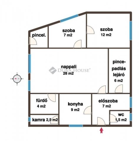 Eladó családi ház, Villányban 39 M Ft, 3 szobás