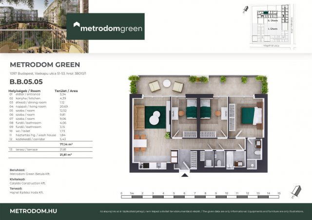 Eladó téglalakás, Budapesten, IX. kerületben, Vaskapu utcában