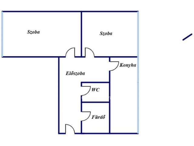 Eladó téglalakás, Egerben 38.99 M Ft, 2 szobás