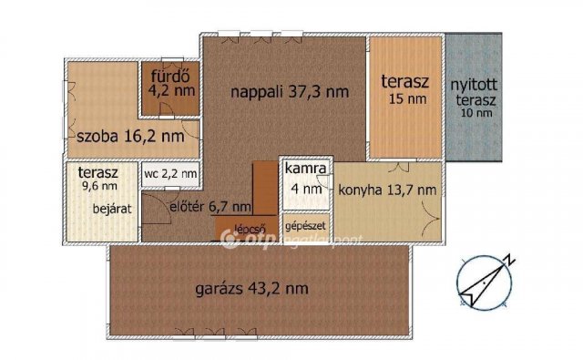 Eladó családi ház, Délegyházán 216 M Ft, 5 szobás