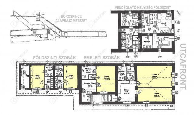 Eladó hotel, Erdőbényén 149 M Ft, 7 szobás
