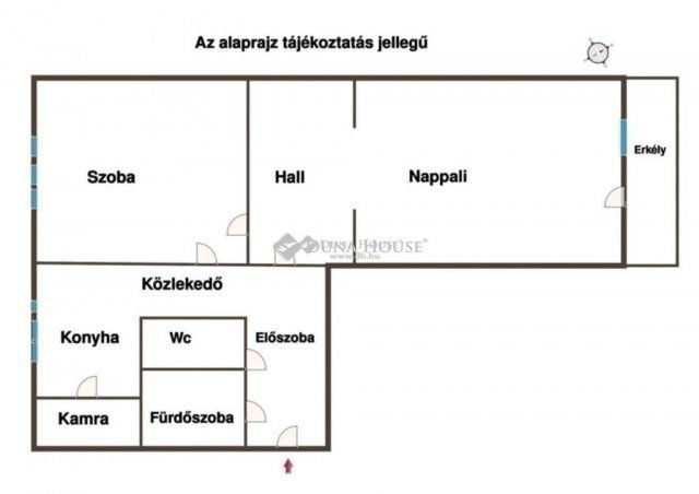 Eladó panellakás, Szegeden 50.5 M Ft, 2 szobás