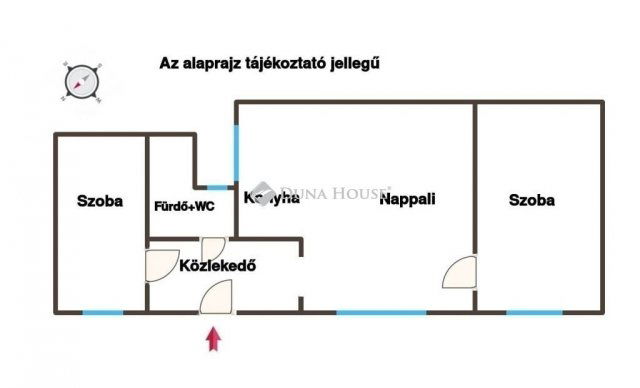 Eladó téglalakás, Budapesten, V. kerületben 119 M Ft, 3 szobás