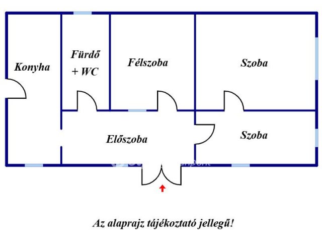 Eladó családi ház, Kunszentmártonban 22 M Ft, 2+1 szobás