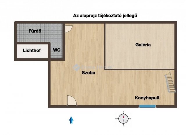 Eladó téglalakás, Budapesten, VIII. kerületben 53.9 M Ft