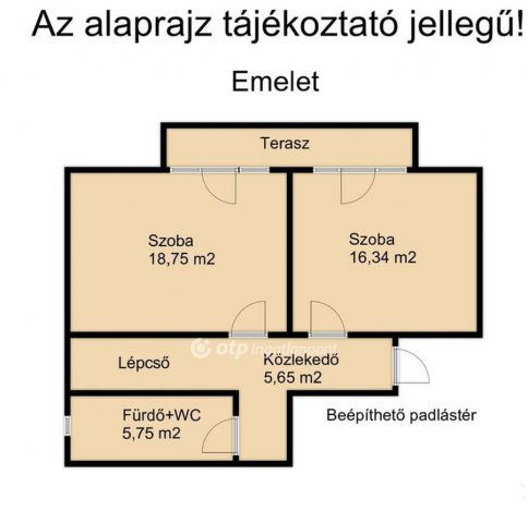 Eladó családi ház, Pápán 49.99 M Ft, 4 szobás