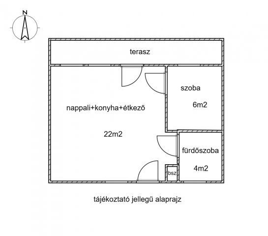 Eladó téglalakás, Fonyódon 56 M Ft, 1+1 szobás