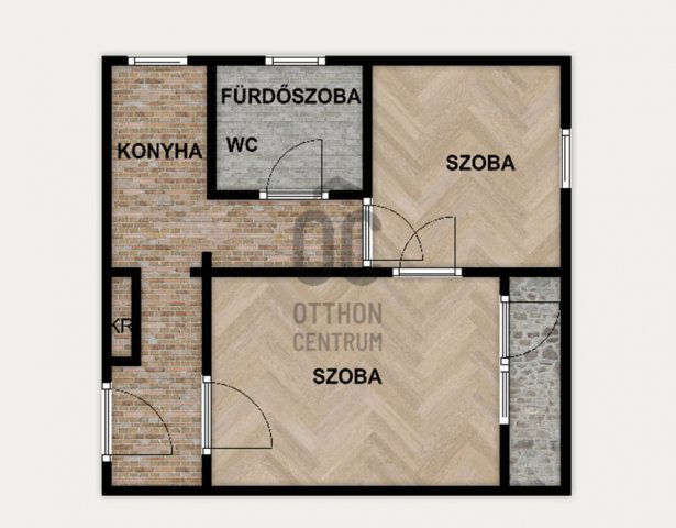 Eladó téglalakás, Diósdon 65.5 M Ft, 2 szobás