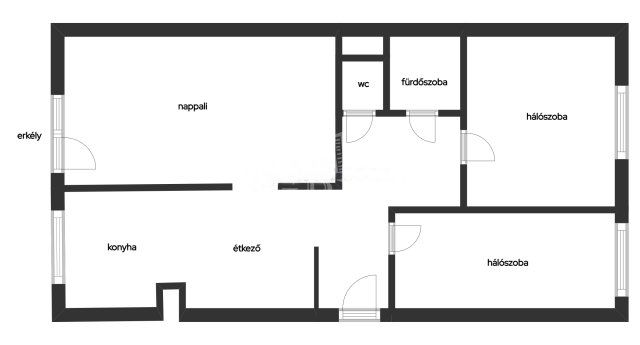 Eladó panellakás, Budapesten, III. kerületben 88 M Ft, 3 szobás