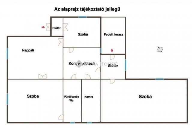 Eladó családi ház, Monoron 74 M Ft, 4 szobás