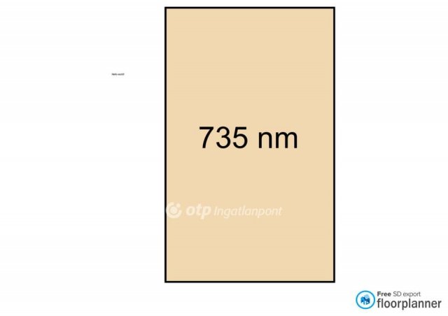 Eladó telek, Pándon 4 M Ft / költözzbe.hu