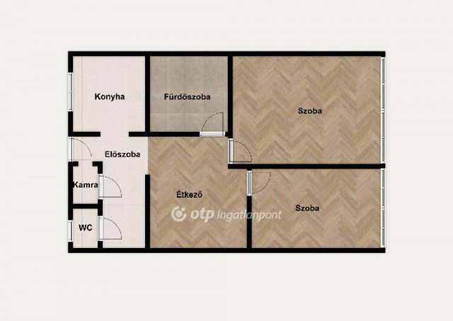 Eladó téglalakás, Debrecenben 63.9 M Ft, 2 szobás