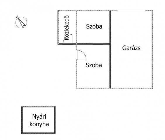 Eladó családi ház, Nyársapáton 14.9 M Ft, 2 szobás