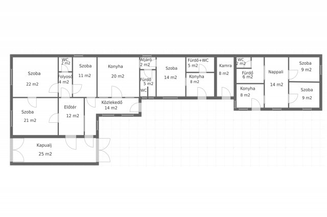 Eladó családi ház, Hódmezővásárhelyen 60 M Ft, 7 szobás