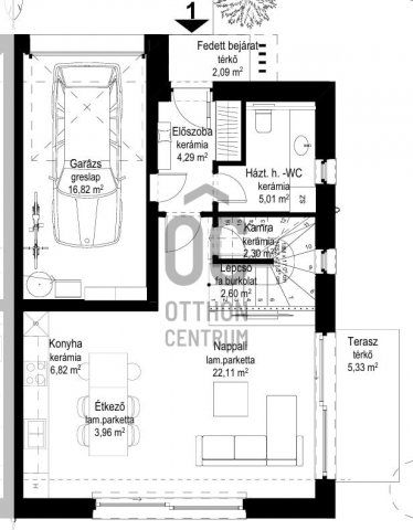 Eladó ikerház, Budapesten, X. kerületben 159.9 M Ft, 4 szobás