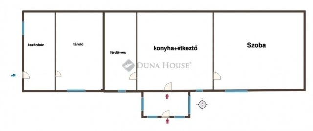 Eladó családi ház, Üllőn 42.9 M Ft, 1 szobás