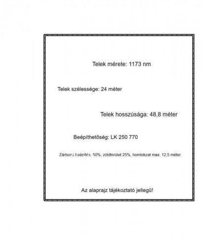Eladó telek, Szegeden 384.5 M Ft / költözzbe.hu