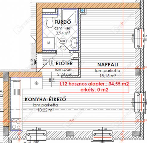 Eladó téglalakás, Székesfehérvárott 46.643 M Ft, 1 szobás