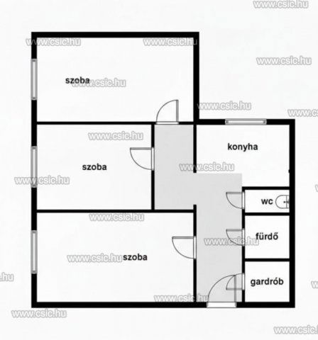 Eladó panellakás, Budapesten, III. kerületben 83.9 M Ft, 3 szobás