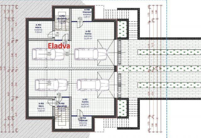 Eladó ikerház, Budapesten, II. kerületben 329.9 M Ft, 4 szobás