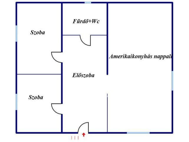 Eladó családi ház, Poroszlón 10 M Ft, 2 szobás