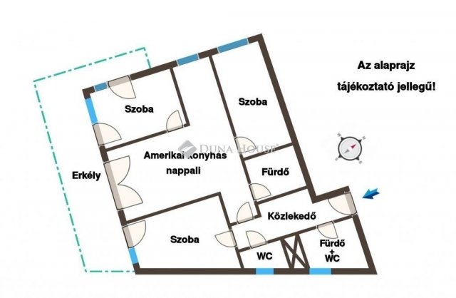 Eladó téglalakás, Budapesten, XIII. kerületben 165 M Ft