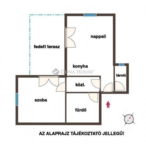 Eladó téglalakás, Dunaharasztin 70.905 M Ft, 2 szobás