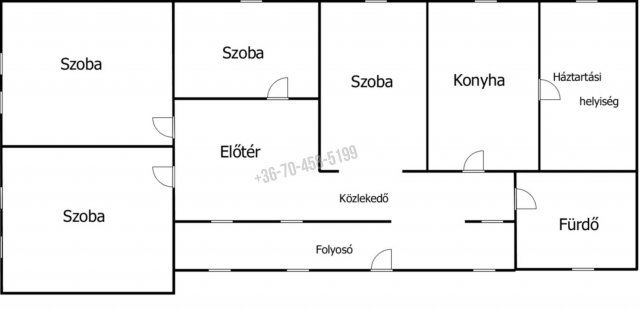 Eladó téglalakás, Petriventén 24.9 M Ft, 4 szobás