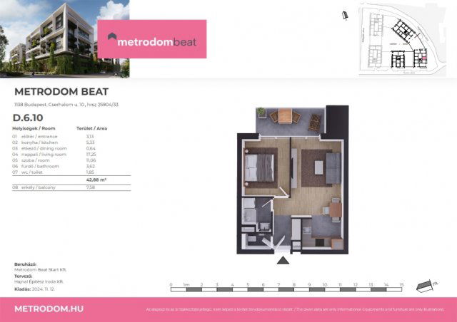 Eladó téglalakás, Budapesten, XIII. kerületben, Turóc utcában