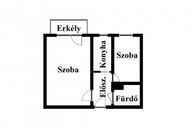 Kiadó panellakás, albérlet, Miskolcon 120 E Ft / hó, 2 szobás