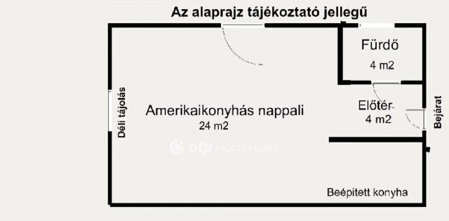 Eladó téglalakás, Budapesten, III. kerületben 64 M Ft, 1 szobás
