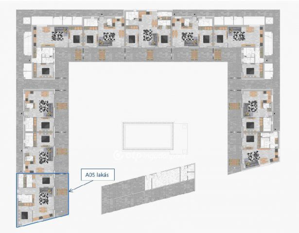 Eladó téglalakás, Tiszafüreden 87.6 M Ft, 3 szobás