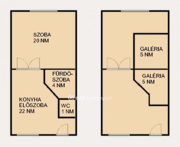 Eladó téglalakás, Budapesten, I. kerületben 84.9 M Ft, 1 szobás