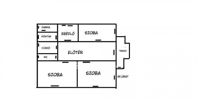 Eladó családi ház, Turán 54.9 M Ft, 3 szobás