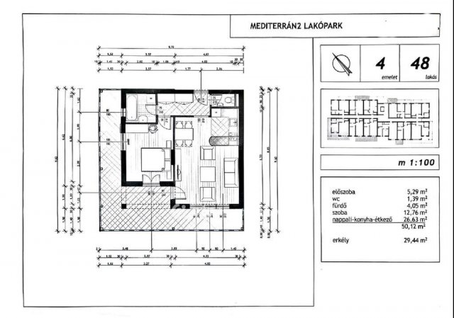 Eladó téglalakás, Budapesten, XX. kerületben 109.9 M Ft