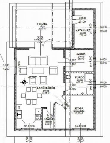 Eladó nyaraló, Abádszalókban 68 M Ft, 2+1 szobás