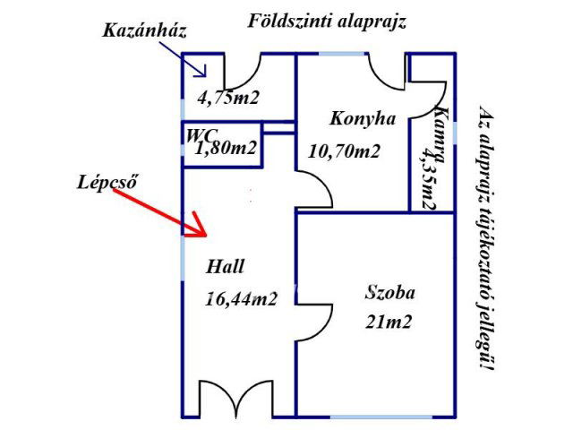Eladó családi ház, Békésen 49.9 M Ft, 3+1 szobás