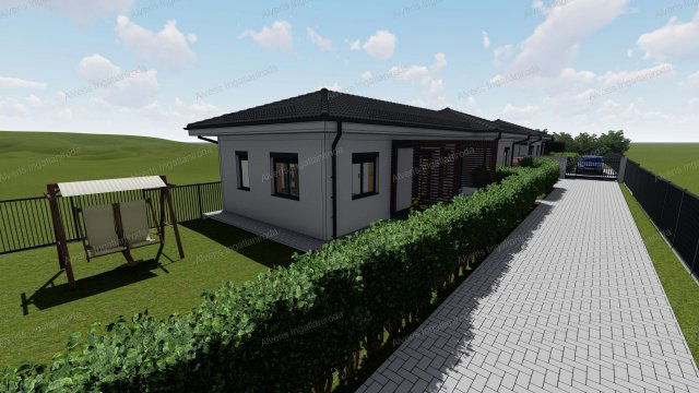 Eladó ikerház, Nyíregyházán 75.99 M Ft, 3 szobás