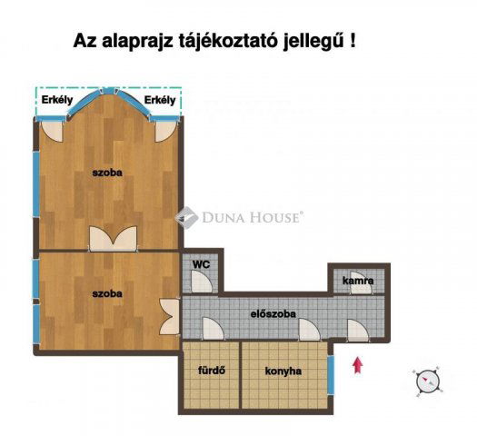 Eladó téglalakás, Budapesten, VIII. kerületben 119.9 M Ft