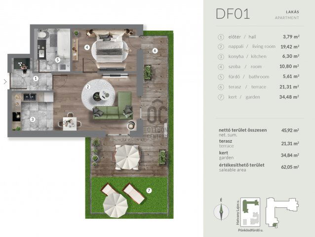 Eladó téglalakás, Budapesten, III. kerületben 91.99 M Ft
