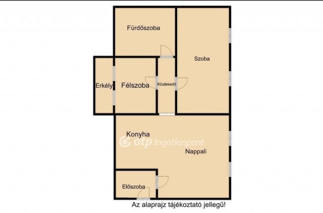Eladó téglalakás, Debrecenben 75 M Ft, 2+1 szobás