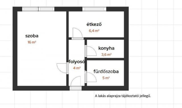 Eladó panellakás, Cegléden 36.5 M Ft, 1+1 szobás