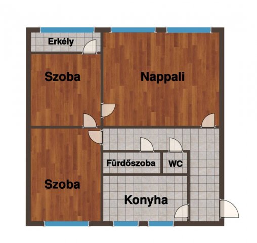 Eladó panellakás, Budapesten, X. kerületben 85 M Ft, 3 szobás