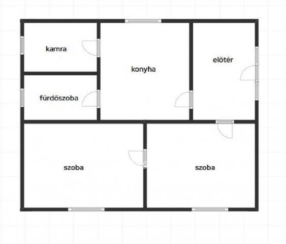 Eladó családi ház, Baktalórántházán 27.5 M Ft, 2 szobás