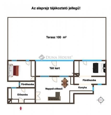 Eladó téglalakás, Budapesten, X. kerületben 169 M Ft, 3 szobás