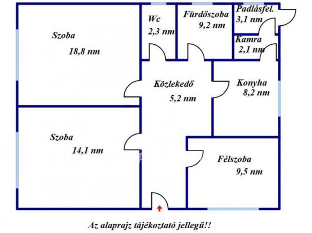 Eladó családi ház, Kisújszálláson 25.9 M Ft, 2+1 szobás