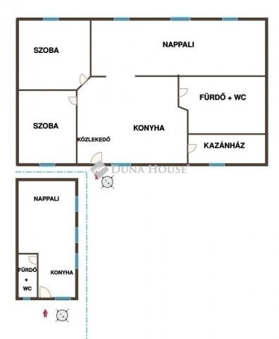 Eladó családi ház, Budapesten, XXI. kerületben 75 M Ft, 3 szobás